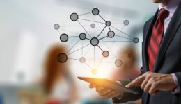 Connection technologies for business. Mixed media