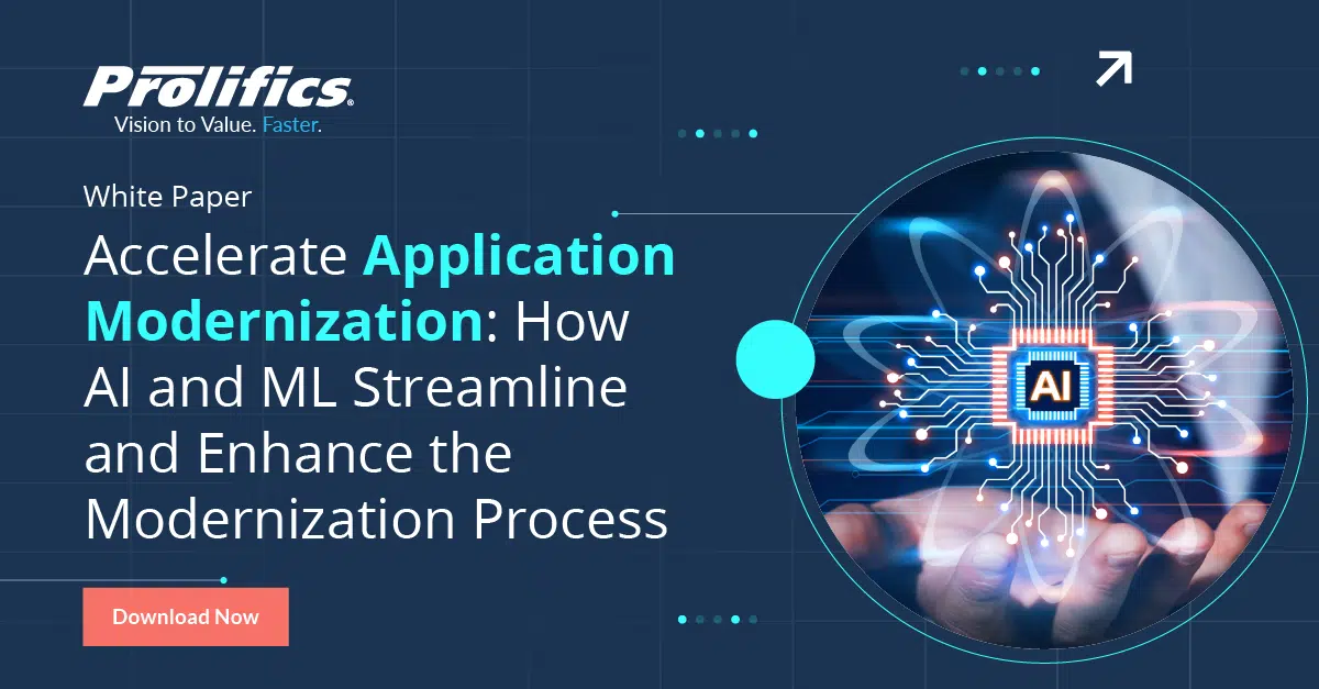 White Paper: Accelerate Application Modernization: How AI and ML Streamline and Enhance the Modernization Process