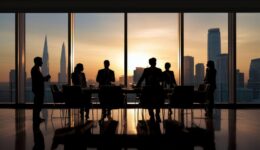 Corporate Strategy Meeting at Sunrise