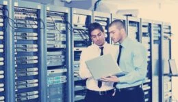 it enineers in network server room