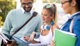 Diversity Students Friends Happiness Teamwork Ideas Concept