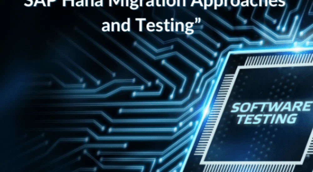 SAP S4Hana Migration Approaches and Testing