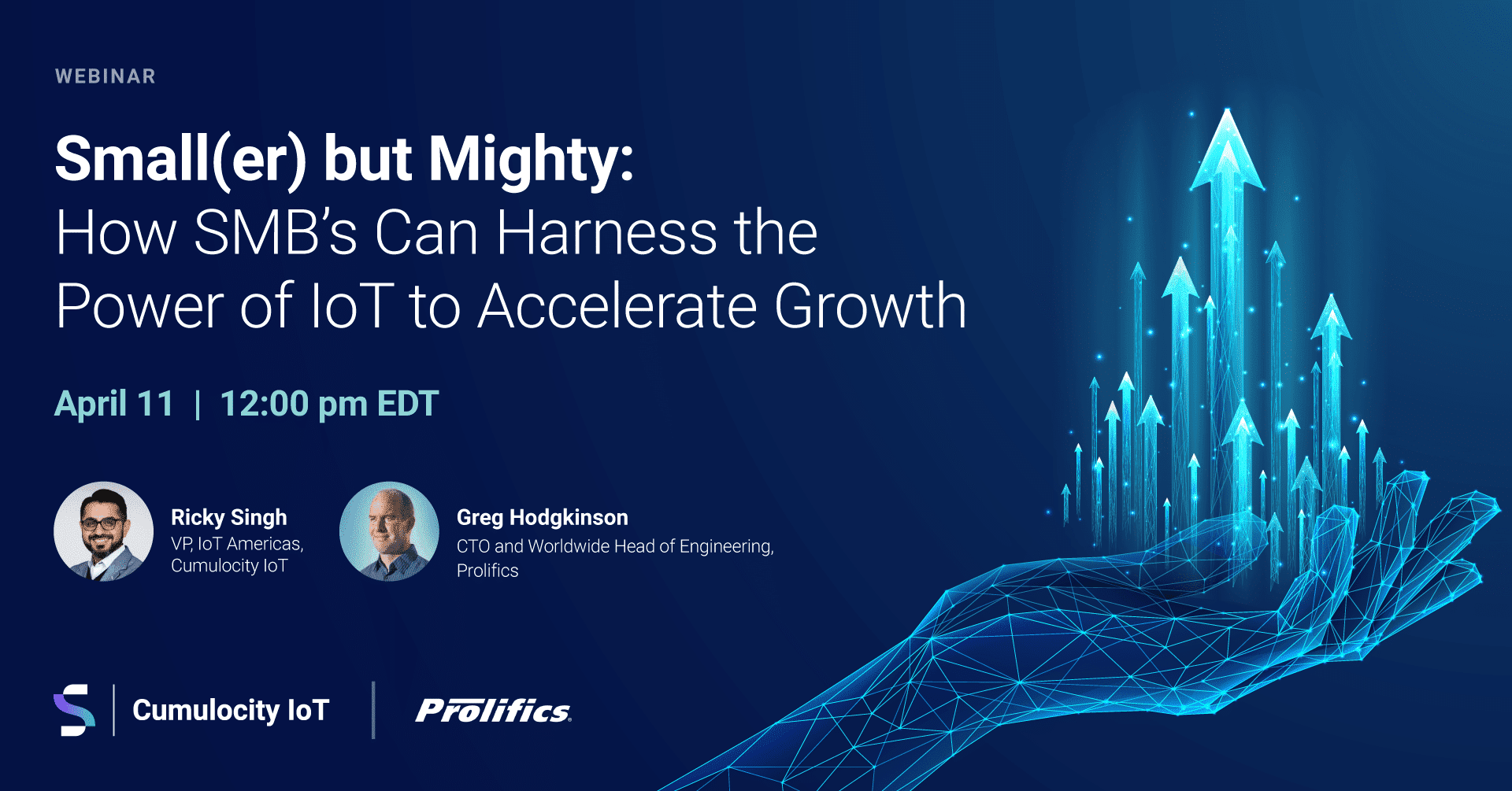 Ricky is Cumulocity’s (Software AG) VP of IoT.