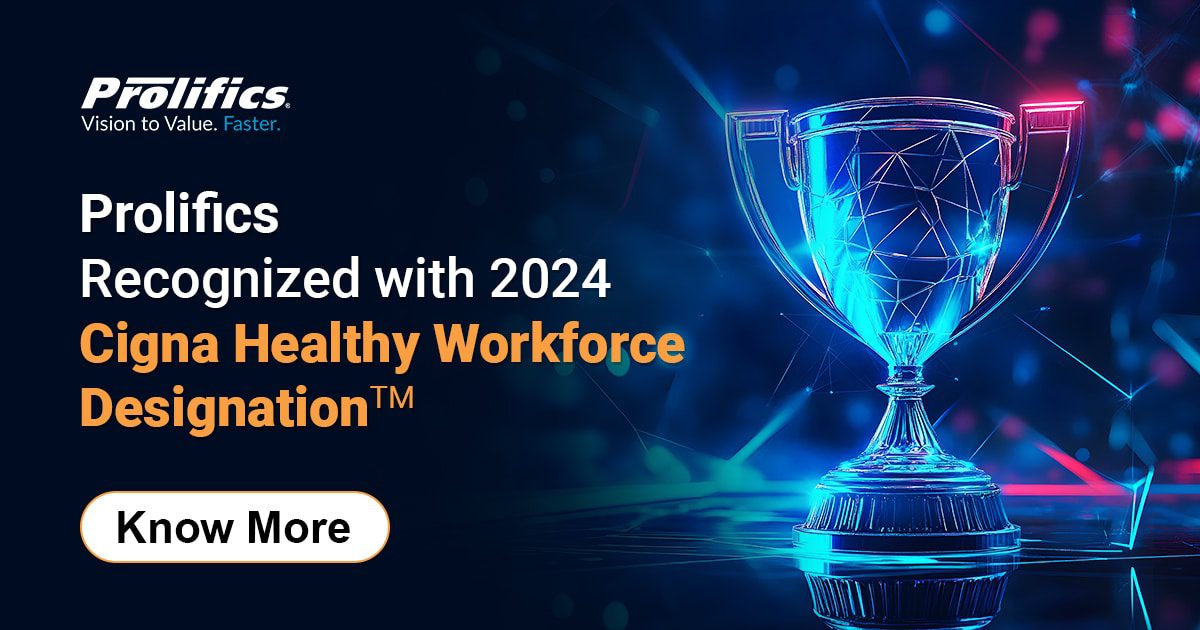 Prolifics Recognized with 2024 Cigna Healthy Workforce DesignationTM