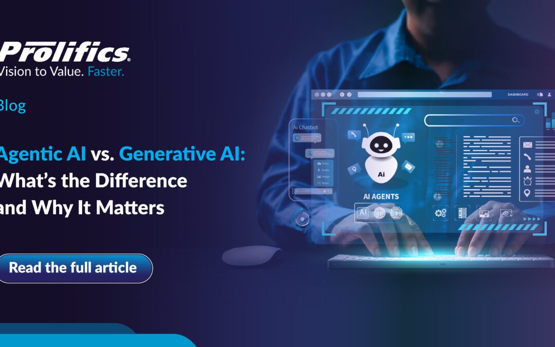 Agentic AI vs. Generative AI: What’s the Difference and Why It Matters