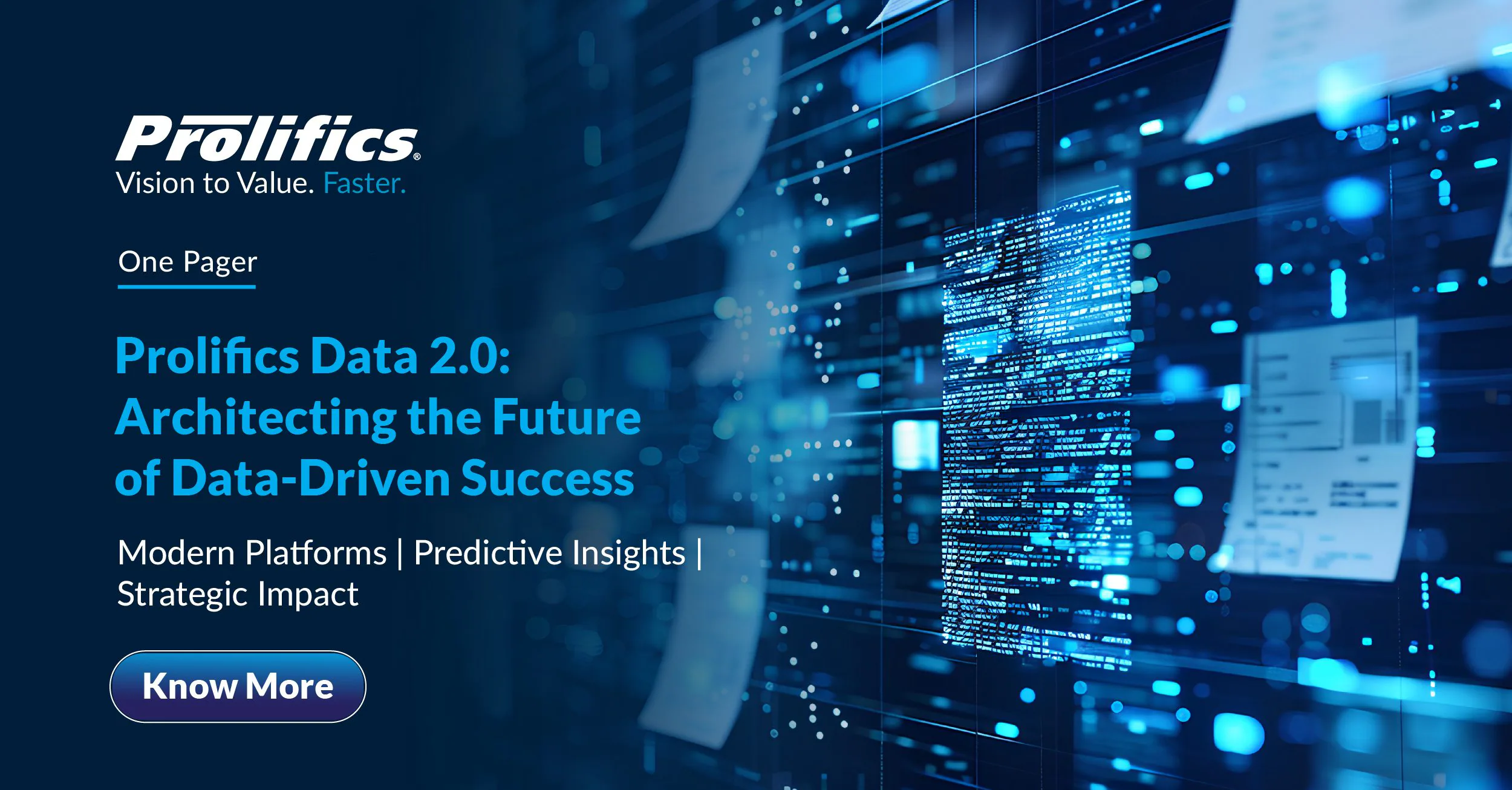 Prolifics Data 2.0: Architecting the Future of Data-Driven Success