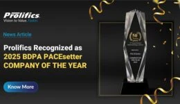 Prolifics Wins BDPA PACEsetter Company of the Year 2025