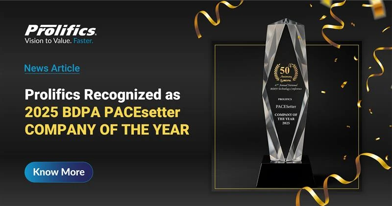Prolifics Named BDPA PACEsetter Company of the Year 2025 at 50th Anniversary BDPA National Technology Conference