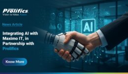 Prolifics enabling AI Maximo Integration with Maximo AI Service for smarter IT management