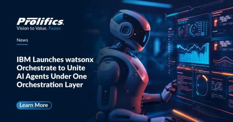 IBM watsonx Orchestrate dashboard interface showcasing multi-agent orchestration