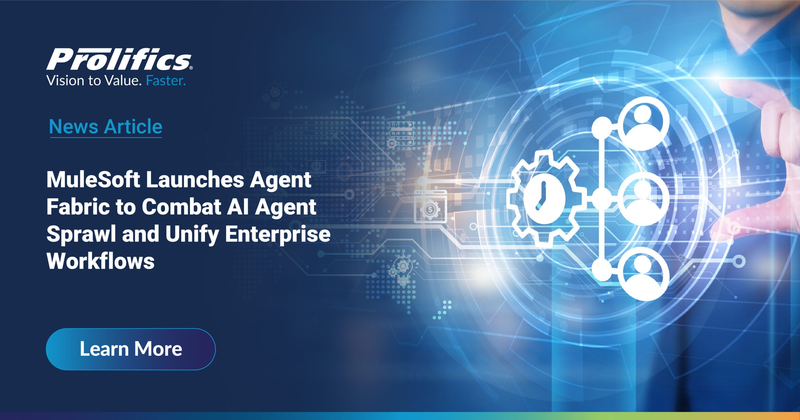 AI workflow orchestration across enterprise systems using MuleSoft Agent Fabric