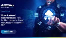 Global manufacturer modernizes ERP through SAP S/4HANA Cloud migration with Prolifics