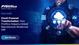 Global manufacturer modernizes ERP through SAP S/4HANA Cloud migration with Prolifics