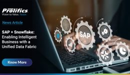 SAP Snowflake unified data fabric enabling real-time analytics and seamless data flow