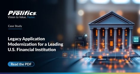 Legacy Application Modernization for a Leading U.S. Financial Institution