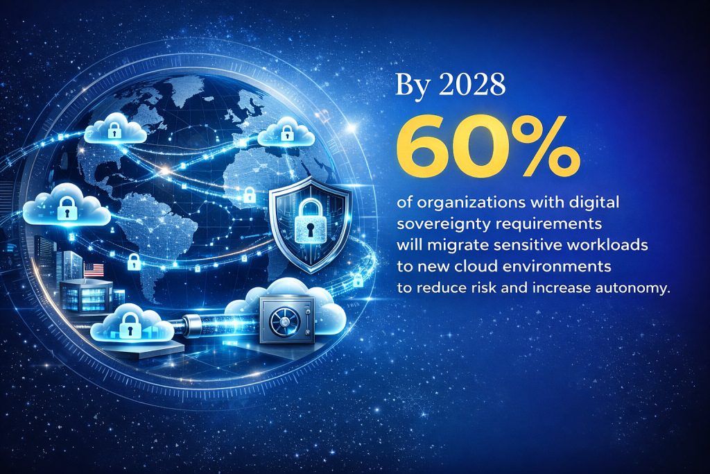 Enterprise Cloud Transformation Services enabling secure cloud migration and digital sovereignty compliance as organizations move sensitive workloads to modern cloud environments.